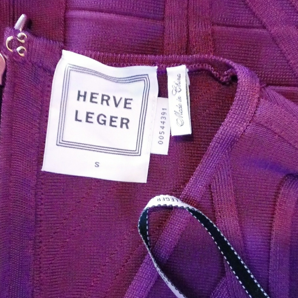Herve Leger Naeva Paneled Bandage Mini - Picture 7 of 7
